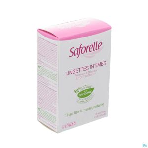 Saforelle Lingettes Intimes Sach Individuel 10