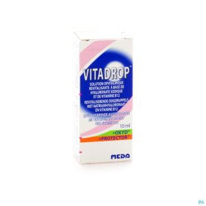Vitadrop Sol Ophtalmique Revitalisante 0,15% 10ml