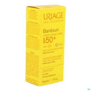 Uriage Bariesun Cr Teintee Doree Ip50+ Nf 50ml